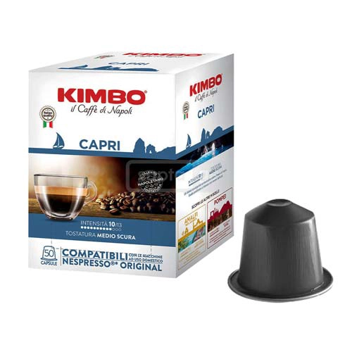 KIMBO - CAPRI Single serve pods for European coffee machine 50pcs